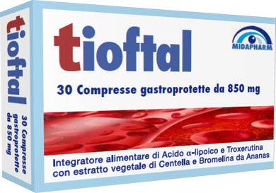 TIOFTAL 30CPR GASTROPROTETTE - Lovesano