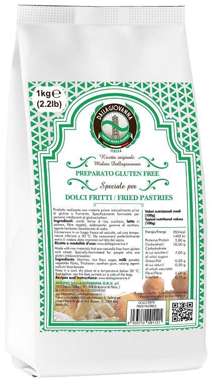 MOLINO DALLAGIOVANNA Preparato Speciale per Dolci Fritti 1Kg - Lovesano