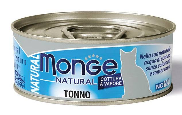 MONGE NAT TONNO ATLANTICO 80GR - Lovesano