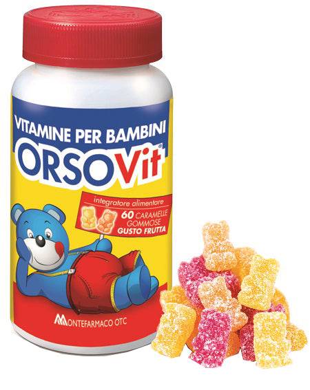 ORSOVIT CARAM GOMM T/FR S/GL 60P - Lovesano