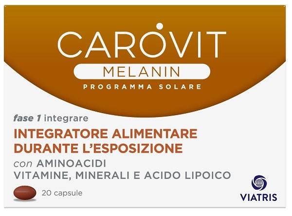 CAROVIT MELANIN SOLARE 20CPS - Lovesano