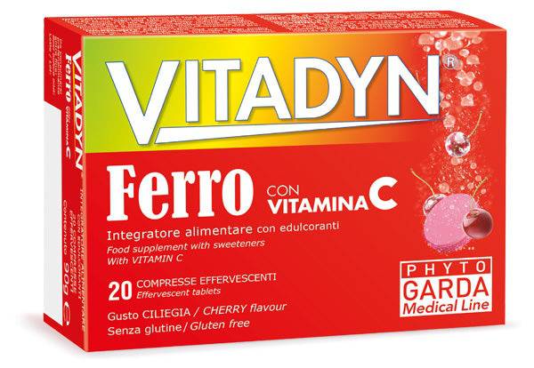 VITADYN FERRO+VIT C 20CPR 4,5G - Lovesano