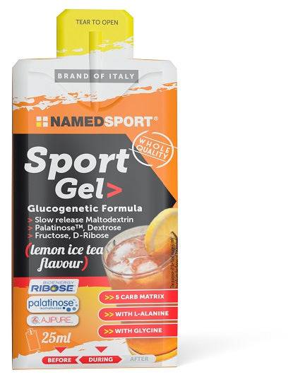 SPORT GEL LEMON ICE TEA 25ML - Lovesano