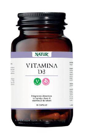 VITAMINA D3 30CPS NATUR - Lovesano