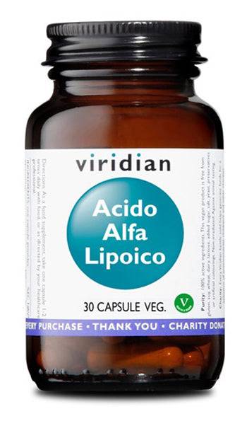 VIRIDIAN ACIDO ALFA LIP 30CPS - Lovesano