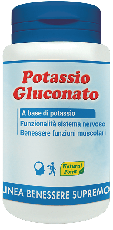 POTASSIO GLUCON 90CPR NAT/POINT - Lovesano