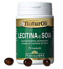 LECITINA SOIA 70CPS NATURANDO - Lovesano