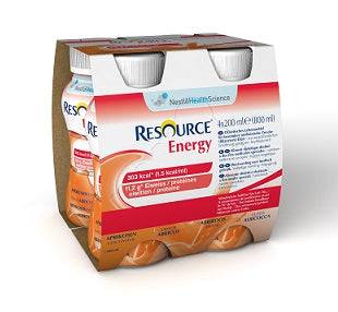 RESOURCE Energy Albicocca 4x200ml - Lovesano