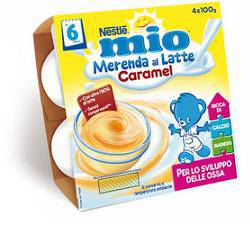 MIO Merenda Latte Caramel 4x100g - Lovesano