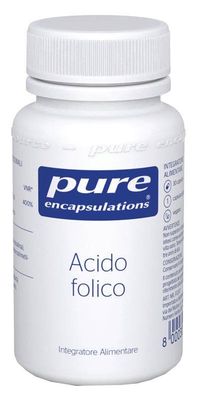 PURE ENCAPSUL ACIDO FOLIC30CPS - Lovesano