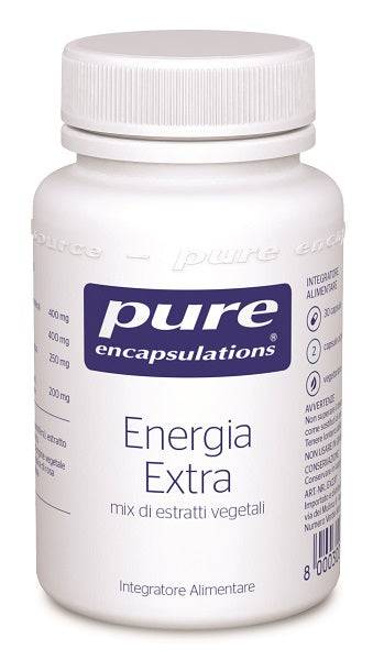 PURE ENCAPSULATIONS Energy Extra 30Cps - Lovesano