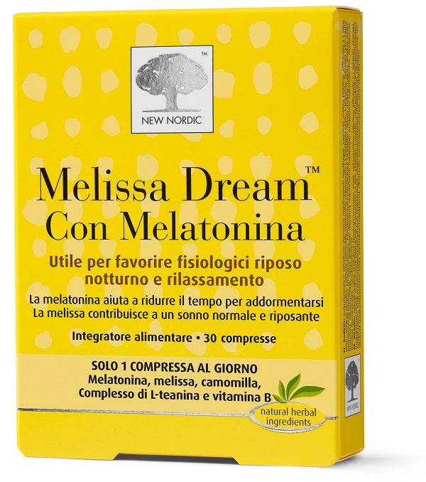 MELISSA DREAM MELATONINA 30CPR - Lovesano