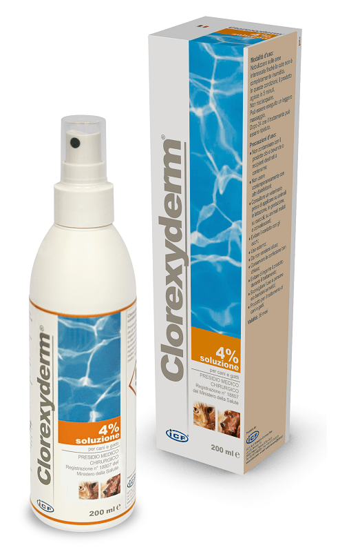 CLOREXYDERM SOL 4% 200ML - Lovesano