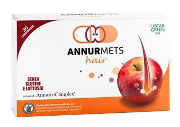 ANNURMETS HAIR 550MG 30CPS - Lovesano