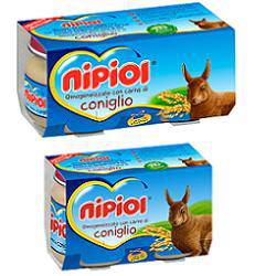 NIPIOL Omog.Coniglio 2x 80g - Lovesano