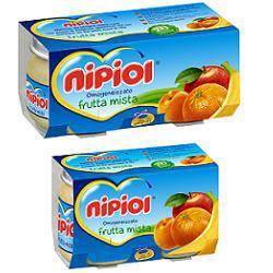 NIPIOL Omog.Frutta Mista 2x 80g - Lovesano