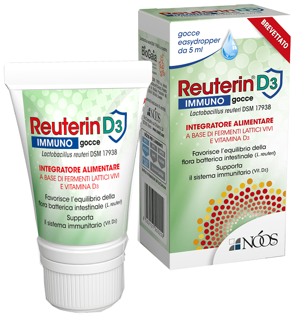 REUTERIN D3 IMMUNO GOCCE 5ML - Lovesano