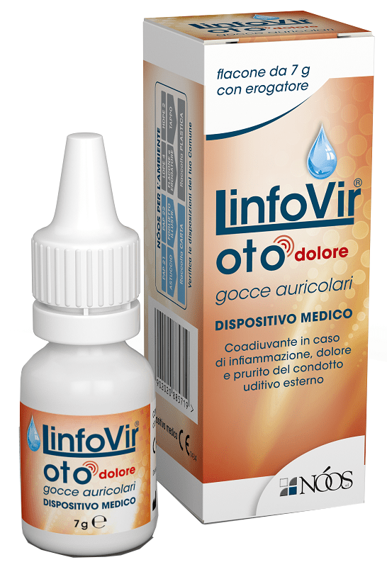 LINFOVIR OTO DOLORE GTT AUR 7G - Lovesano