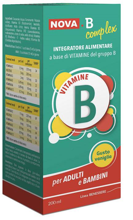 NOVA B COMPLEX SCIR 200ML (VAN - Lovesano