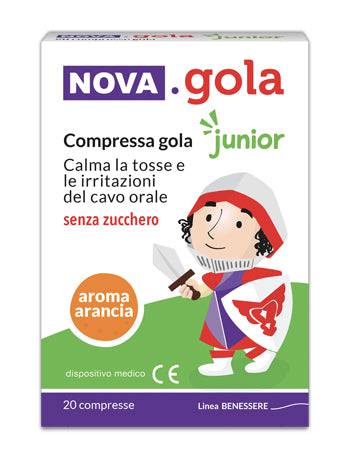 NOVA GOLA JUNIOR ARANCIA 20CPR - Lovesano