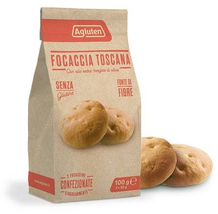 AGLUTEN Focaccia Toscana 100g - Lovesano