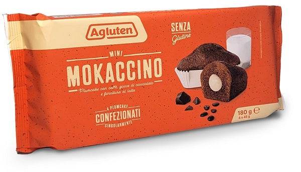 AGLUTEN Mokaccino Mini 4x45g - Lovesano