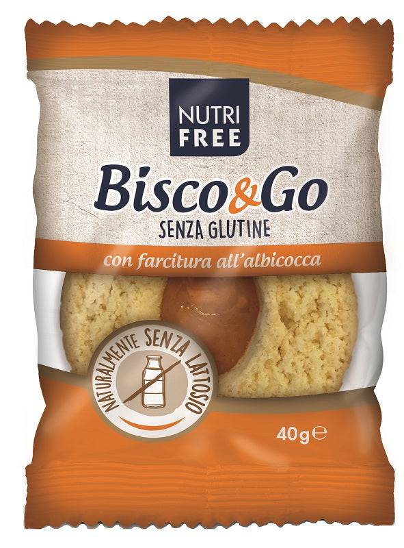 NUTRIFREE Bisco&Go Albicocca 40g - Lovesano