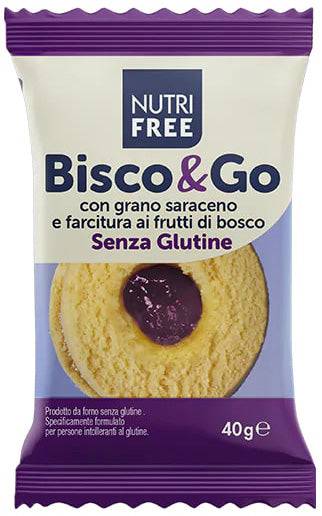 NUTRIFREE Bisco & Go Frutti di Bosco 40g - Lovesano