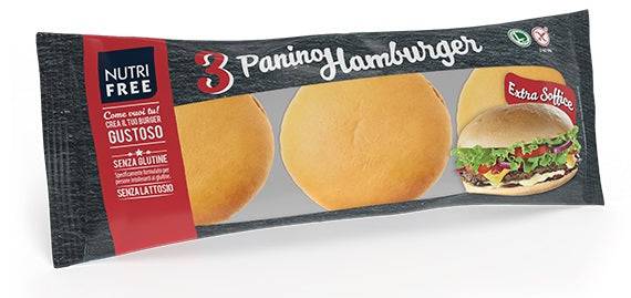 NUTRIFREE PANINO HAMBURGER110G - Lovesano