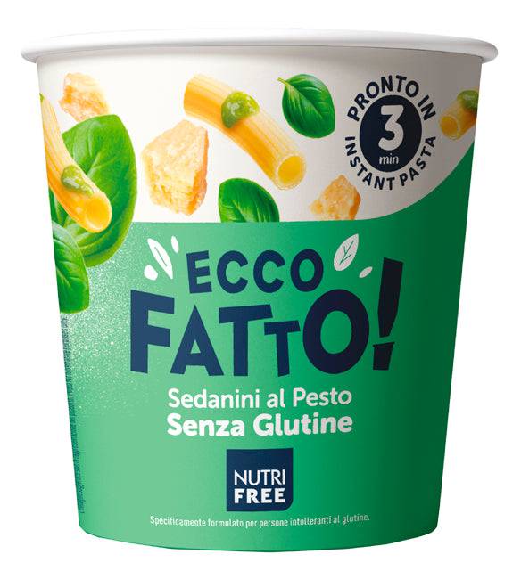 NUTRIFREE EF Sedanini Pesto70g - Lovesano