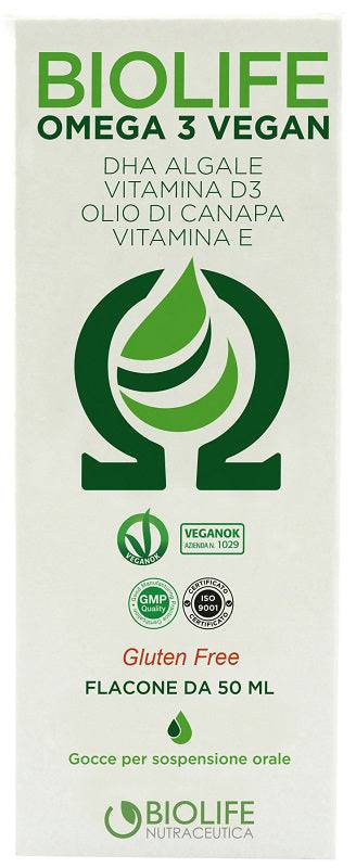 BIOLIFE OMEGA 3 VEGAN 50ML - Lovesano