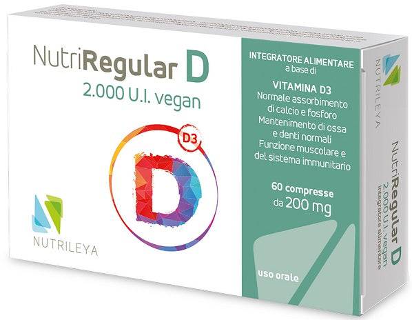 NUTRIREGULAR D 2000UI VEG 60CP - Lovesano