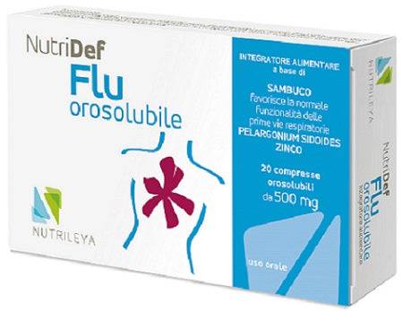 NUTRIDEF FLU OROSOLUBILE 20CPR - Lovesano