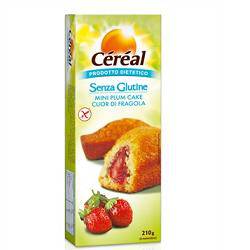 CEREAL Mini PlumCake Cuor di Fragola 210g - Lovesano
