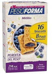 PESOFORMA BISC MIRTILLI 16PZ - Lovesano