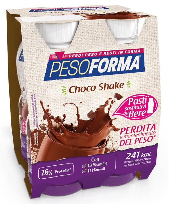 PESOFORMA Choco Shake 4x236ml - Lovesano