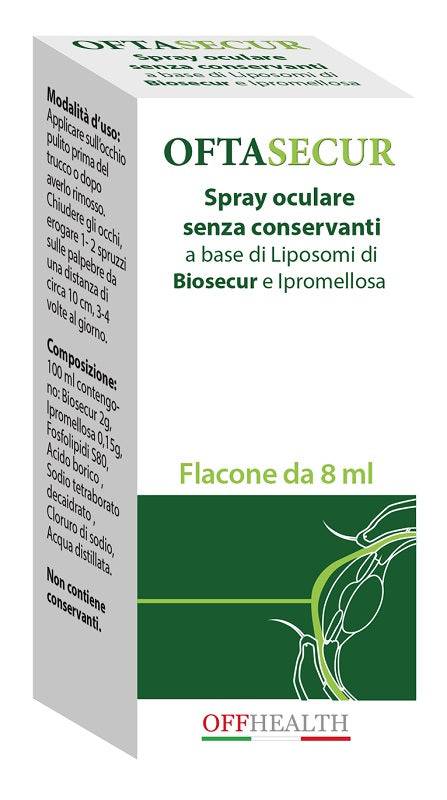 OFTASECUR SPRAY OCULARE 8ML - Lovesano