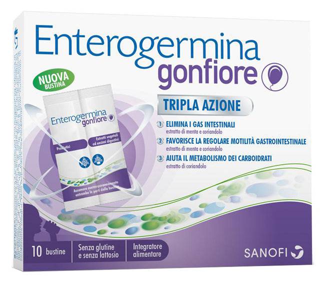 ENTEROGERMINA GONFIORE 10BS - Lovesano