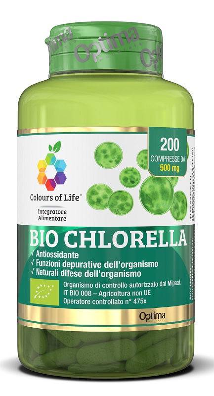 BIO CHLORELLA 200CPR COLOURS** - Lovesano