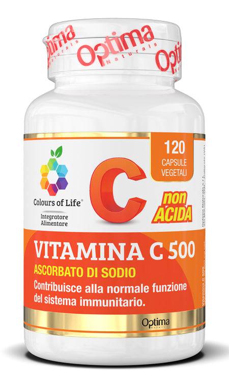 VITAMINA C 500 120CPS COLOURS - Lovesano