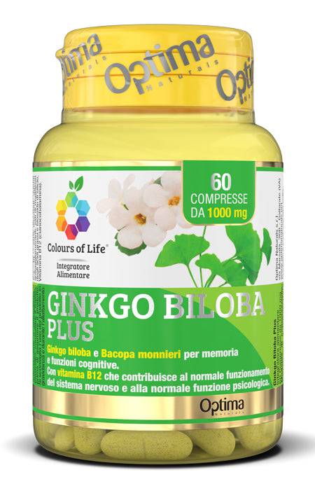 GINKGO BILOBA 60CPR COLOURS - Lovesano