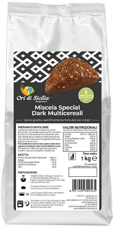 ORI DI SICILIA Mix Dark Multicereali 1Kg - Lovesano