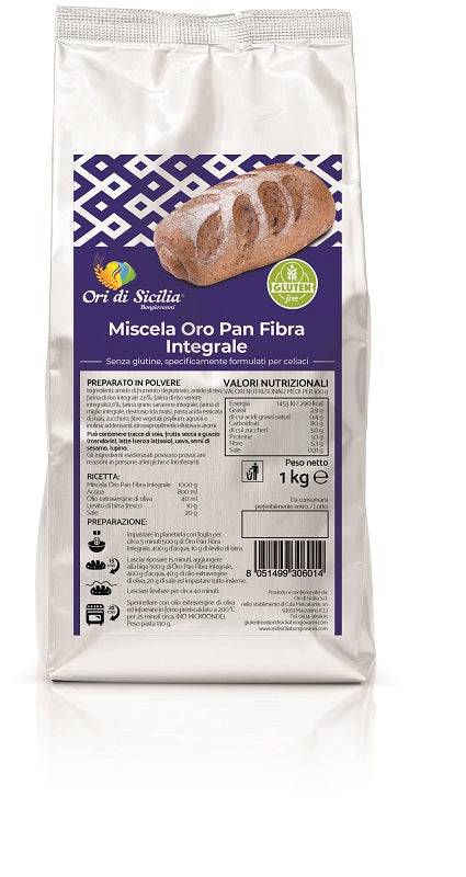 ORI DI SICILIA Mix Oro Pan Fibra Integrale 1Kg - Lovesano