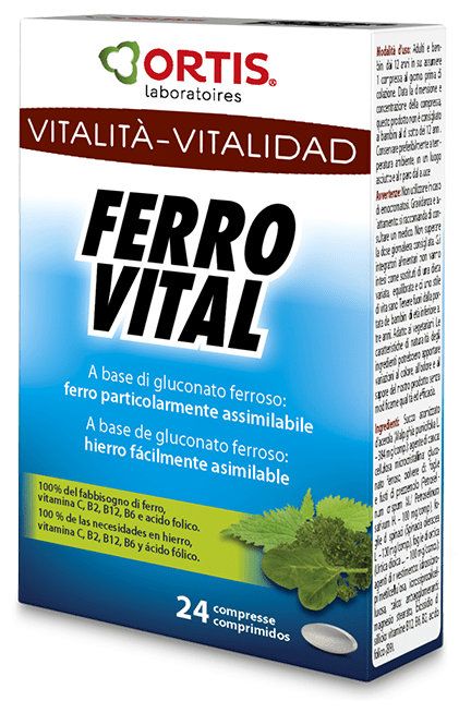 FERRO VITAL PLUS 24CPR 26G - Lovesano