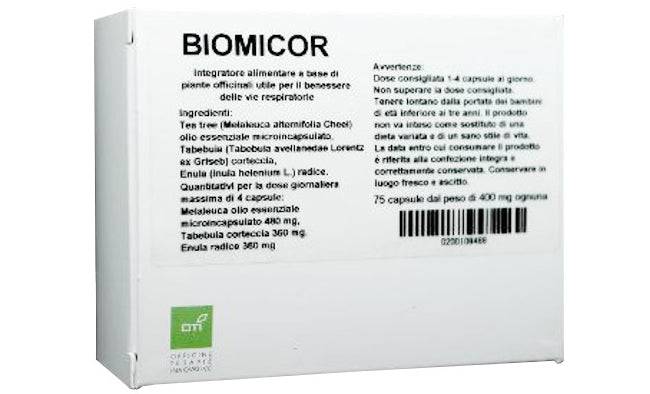 BIOMICOR 75CPS 300MG OTI - Lovesano