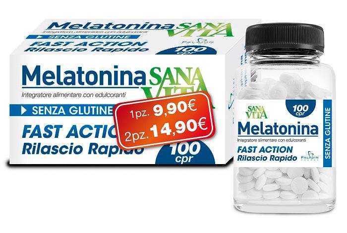 SANAVITA MELATONINA 100CPR - Lovesano