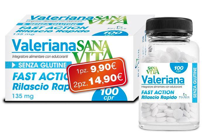 SANAVITA VALERIANA 100CPR - Lovesano