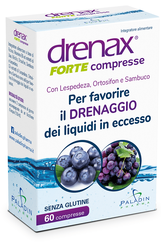 DRENAX FORTE MIRTILLO 60CPS - Lovesano
