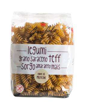 GAROFALO Pasta S/G Fusilli Legumi/Cereali 400g - Lovesano