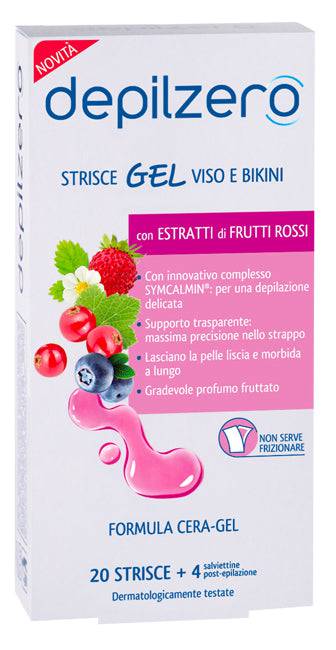 DEPILZERO STRISCE GEL VISO BIK< - Lovesano